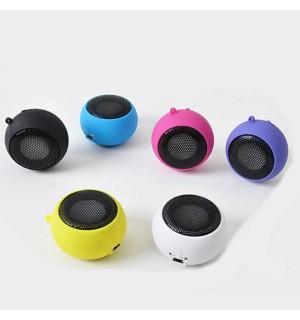 3.5mm Mini Portable Hamburger Design Speaker Mini Sound Box for Phone Tablet PC iPad iPhone